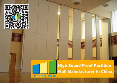 Painéis de paredes móveis acústicos da separação da dobradura à prova de som à sala de reunião