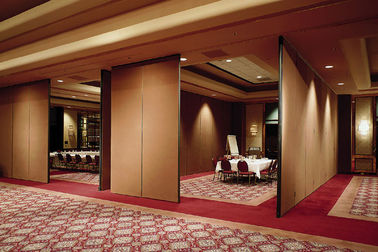 Mobília comercial que desliza paredes de separação acústicas móveis para o hotel
