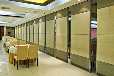 O MDF almofada o quadro de liga de alumínio que dobra paredes de separação móveis para o salão do banquete
