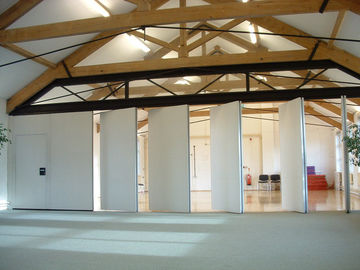 Assoalho móvel deslizante acústico da dobra das paredes à parede de separação do teto para a sala de conferências