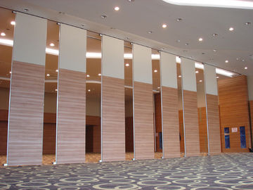 Assoalho móvel deslizante acústico da dobra das paredes à parede de separação do teto para a sala de conferências