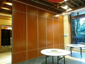 Divisores de sala de madeira de superfície da melamina para o hotel/painéis acústicos da insonorização