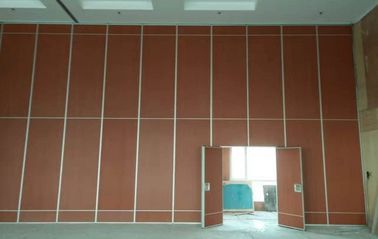 Paredes de separação de dobramento operáveis, quadro de alumínio que desliza a parede móvel interior do divisor de sala