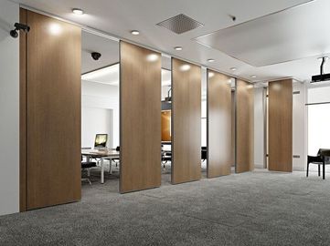 Sala de conferências que desliza a isolação sadia móvel de parede de separação do escritório