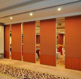 Painéis de parede móveis de madeira da separação para a sala de conferências/ruído que cancela divisores de sala