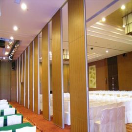 Rolo simples ou duplo móvel de dobramento das paredes de separação da sala de conferências no painel