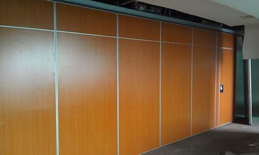 A parede móvel do escritório do MDF divide o tipo do painel da melamina, deslizando divisores de sala