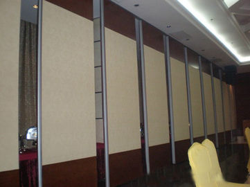 Melamina de dobramento ISO9001 terminado tela das paredes de separação de Salão do banquete do hotel