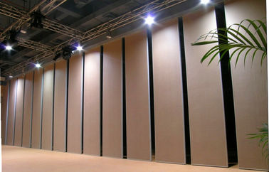 Sistemas operáveis de suspensão superiores da parede de separação do MDF/paredes móveis acústicas da sala de aula