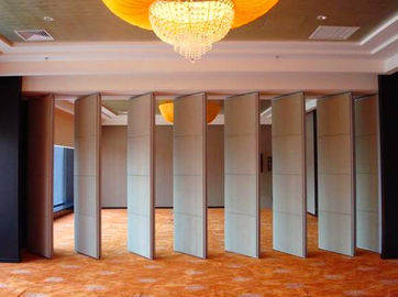 Paredes de separação móveis do quadro de alumínio para Salão e a sala de conferências de múltiplos propósitos
