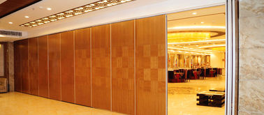 Móvel material decorativo que desliza paredes de separação para o sistema de suspensão superior da sala de reunião