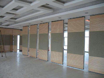 Separações móveis da parede de Salão do banquete, superfície da melamina que desliza o divisor de sala acústico
