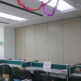 Sala de conferências de alumínio do quadro que desliza paredes de separação/separações sadias móveis da prova
