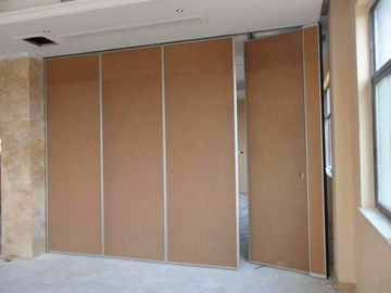 Sistema de dobramento acústico que desliza paredes de separação para o quadro do alumínio da superfície da tela da sala de aula