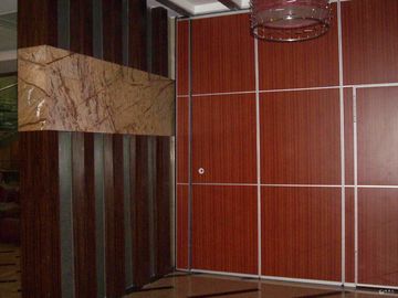 Parede de separação acústica do escritório da cor feita sob encomenda/portas de dobramento de madeira da separação porta deslizante