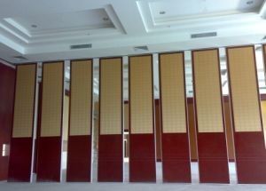Banquet Salão que desliza separações sadias Singapura/paredes da prova de separação acústicas móveis