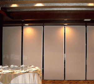 Paredes de separação da sala de reunião da porta deslizante do painel 65mm/divisores de sala à prova de som de dobramento