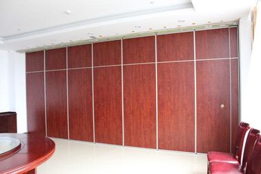 Paredes de separação deslizantes acústicas da altura completa do escritório/divisores de sala móveis