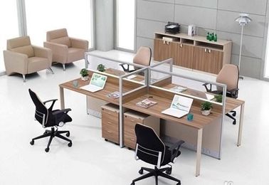 Anti - separações sujas da escola e do mobiliário de escritório, mesa de escritório de 6 pessoas