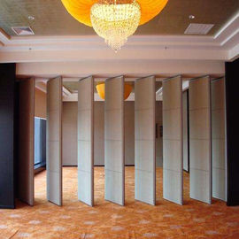 Som - divisores de madeira móveis da parede do hotel absorvente altura de 2000 - de 6000mm