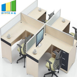 Forme separações do mobiliário de escritório da espessura de 60mm/estação de trabalho compartimento do pessoal