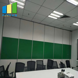 Móvel da prova do som do escritório de uma altura de 4 M que desliza a parede de separação flexível para a sala de conferências