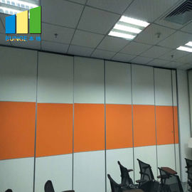 Móvel da prova do som do escritório de uma altura de 4 M que desliza a parede de separação flexível para a sala de conferências