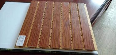 Materiais de isolação de madeira do som dos painéis acústicos da fibra da sala de conferências