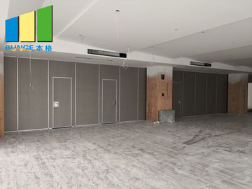 sistemas móveis da parede de separação do quadro de alumínio da espessura de 85mm para o restaurante
