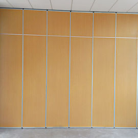 Tela da atividade de sala de conferências parede de separação móvel de 65 milímetros com porta da passagem