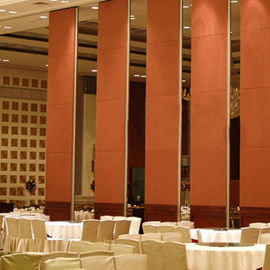 Revestimento móvel de desmoronamento do MDF que dobra paredes de separação acústicas para o hotel de Salão do banquete