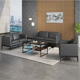 Separações elegantes do mobiliário de escritório/grupo cadeira de couro da sala de reunião