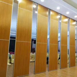Alumínio interior que desliza paredes de separação móveis de dobramento de 65mm para a sala de reunião