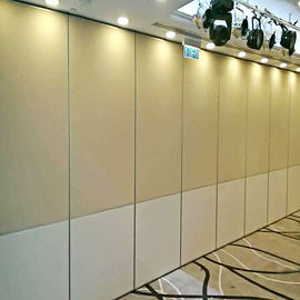 Painéis móveis retráteis decorativos comerciais da separação/que deslizam separações da parede