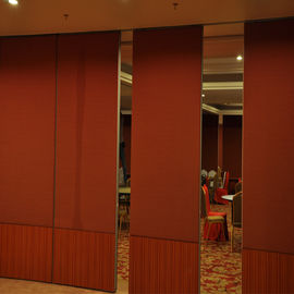 Portas móveis da sala de aula painel da separação da parede de 65 milímetros para portas removíveis do auditório
