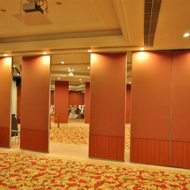 Portas móveis da sala de aula painel da separação da parede de 65 milímetros para portas removíveis do auditório