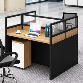 O mobiliário de escritório moderno da estação de trabalho do compartimento de 6 Seat divide a favor do meio ambiente