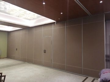 Trilha acústica removível do teto de tapeçaria da separação da porta deslizante para o banquete Salão
