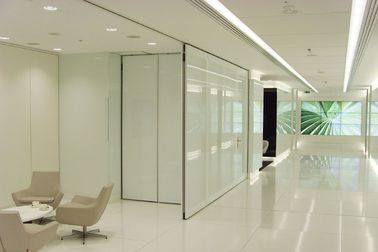 Exterior e interior que deslizam paredes de separação de vidro de dobramento para o escritório/fábrica