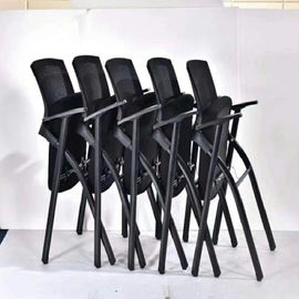 Cadeira ergonômica do escritório do pessoal dobrável sem braços com quadro do metal/por conseguinte cadeira de mesa