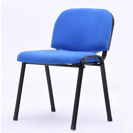 Malha do braço da cadeira ergonômica preta do escritório + material de Seat fixos da espuma