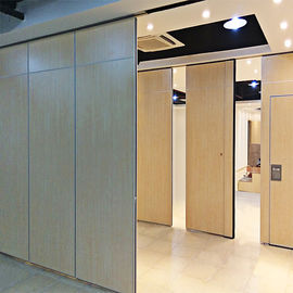 Sistema de dobramento acústico à prova de som da separação da porta de dobradura do divisor da sala de reunião