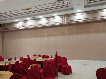 Parede de separação acústica dobrável personalizada do PVC do tamanho para a sala de reunião