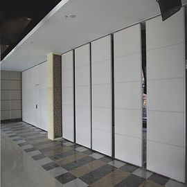 Paredes de separação móveis do painel de madeira plástico do escritório/separação de alumínio da parede