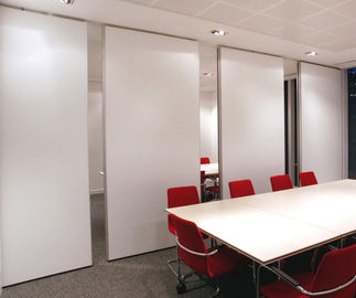 Paredes de separação acústicas móveis da dobradura de madeira à prova de som da sala de conferências para o escritório