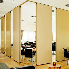 Paredes de separação acústicas móveis da dobradura de madeira à prova de som da sala de conferências para o escritório