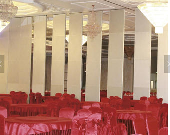 Banquet paredes móveis acústicas de Salão/separações de dobramento deslizantes à prova de som de madeira da sala