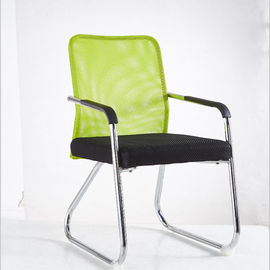 Mobília ergonômica do executivo da sala de reunião da cadeira do escritório do braço verde da malha