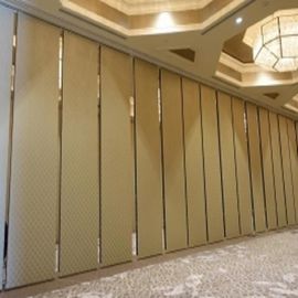 Banquet o divisor retrátil acústico operável do espaço da sala do salão que desliza paredes de separação de dobramento