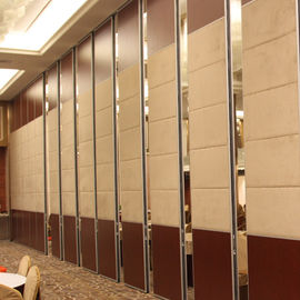 Banquet o divisor retrátil acústico operável do espaço da sala do salão que desliza paredes de separação de dobramento